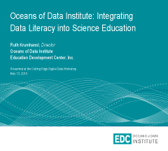 Integrating Data Literacy into Science Education