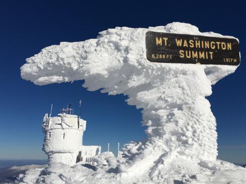 View of the Mt. Washington Summit
