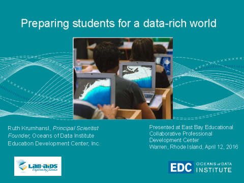 Image of first slide of the EBEC presentation